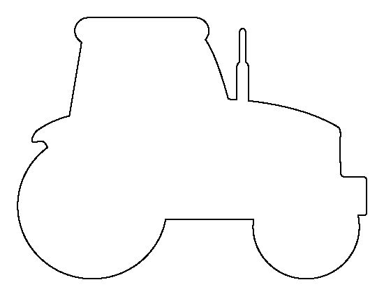 Tractor Stencil Printable ClipArt Best