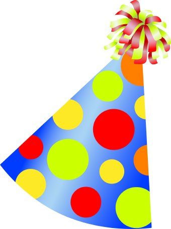Pics For > Blue Birthday Hat Clipart