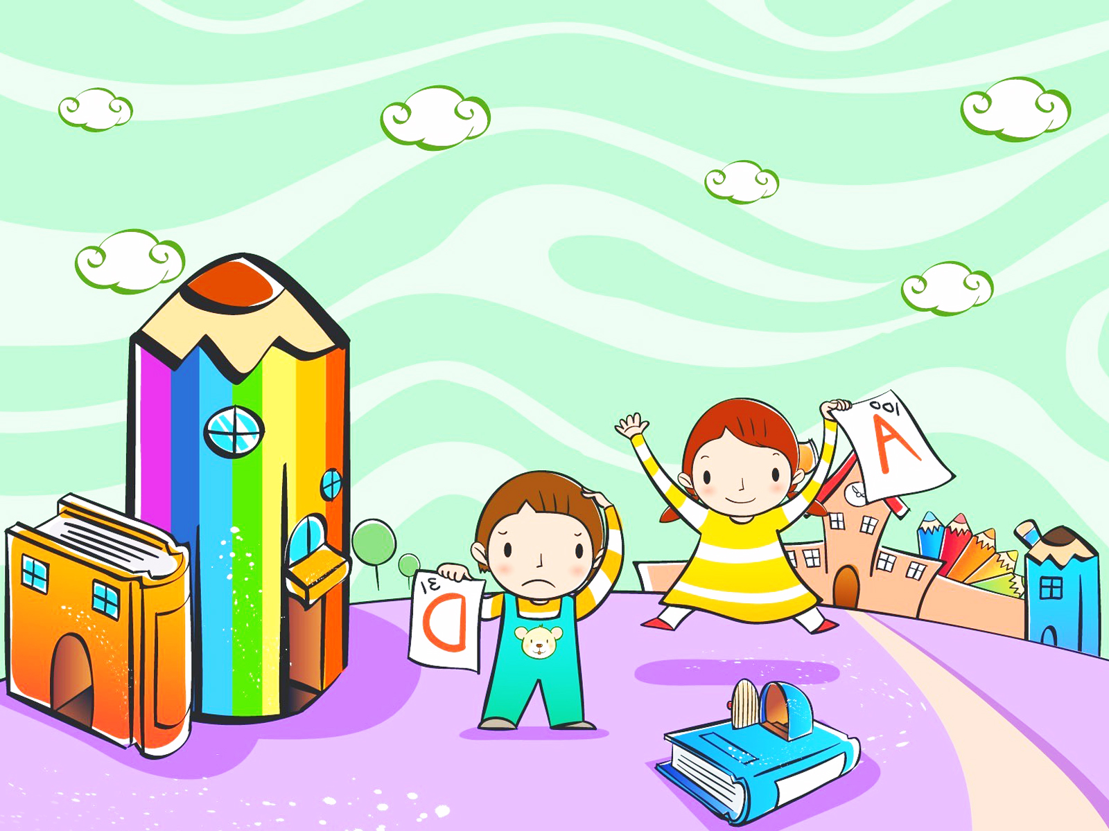 Education Ppt Backgrounds EDUCAT ON Ppt Templates Education 