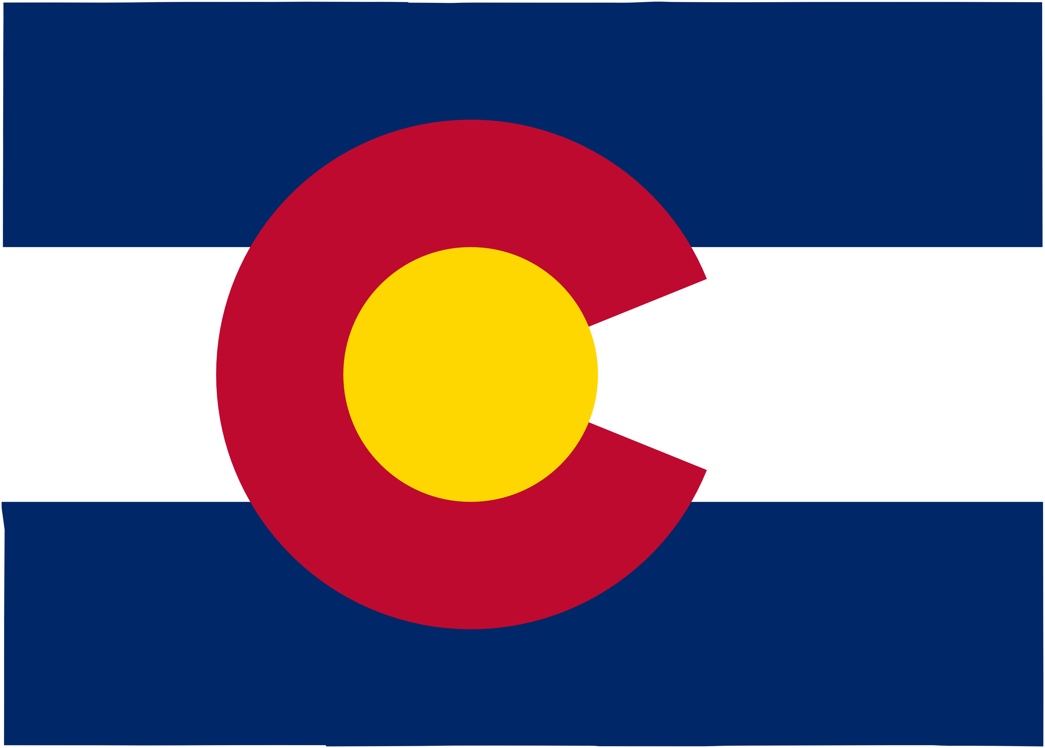 State Of Colorado Flag Vector - ClipArt Best