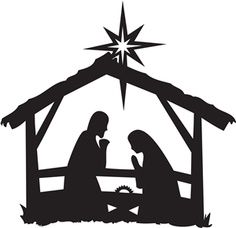 Free Nativity Clipart Silhouette - Free Clipart Images