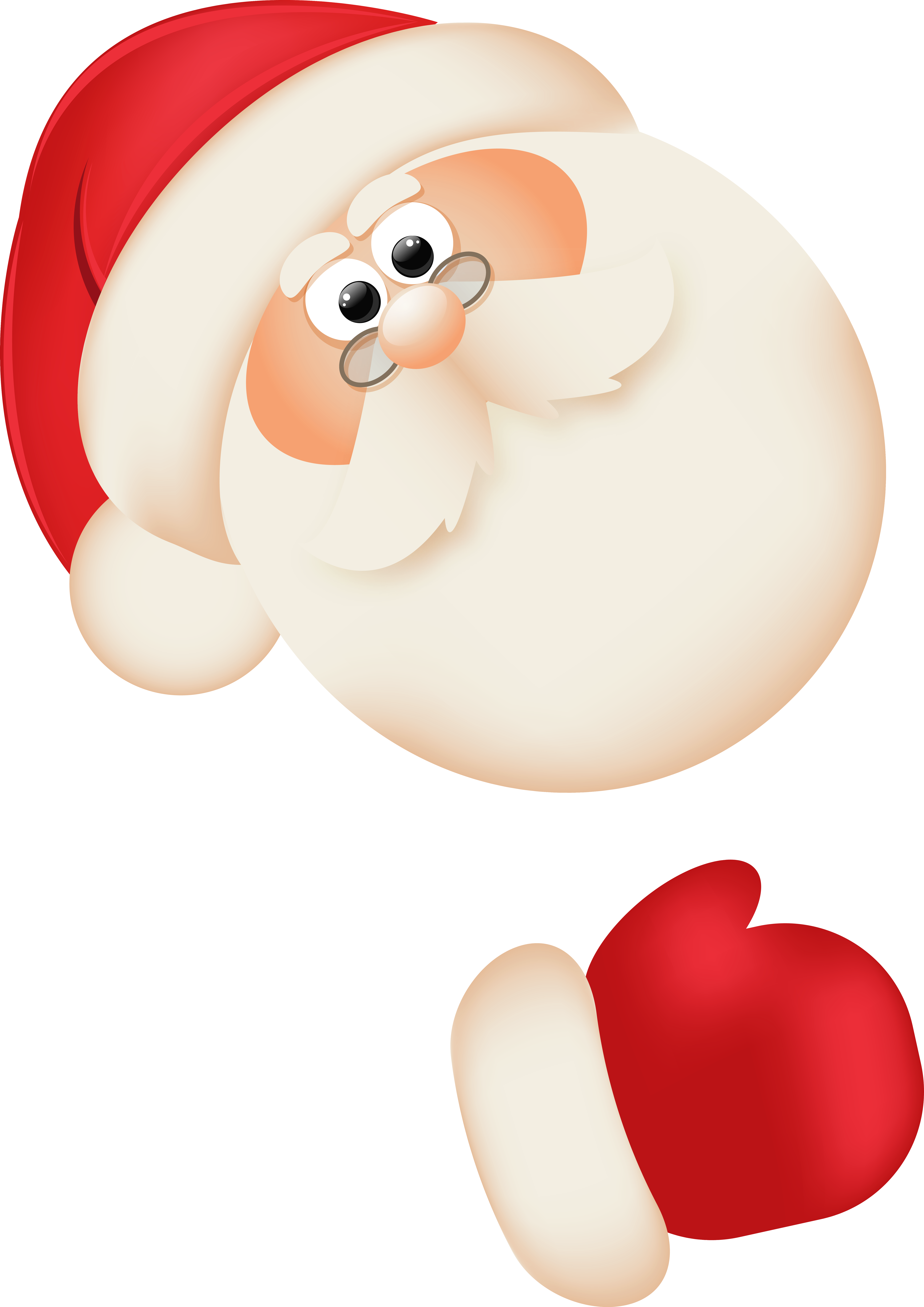 Santa Claus PNG Clipart Element