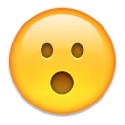 ð??® Face with Open Mouth Emoji (U+1F62E)