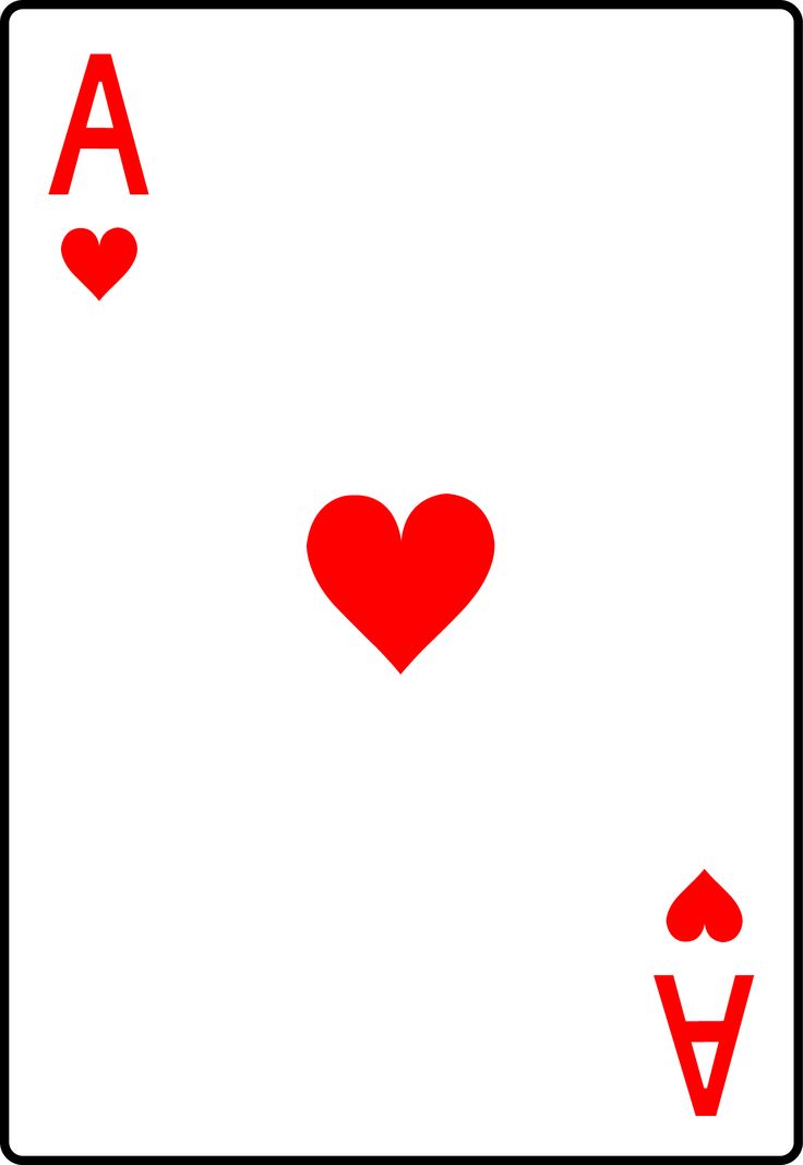 Playing Card Heart Image - ClipArt Best