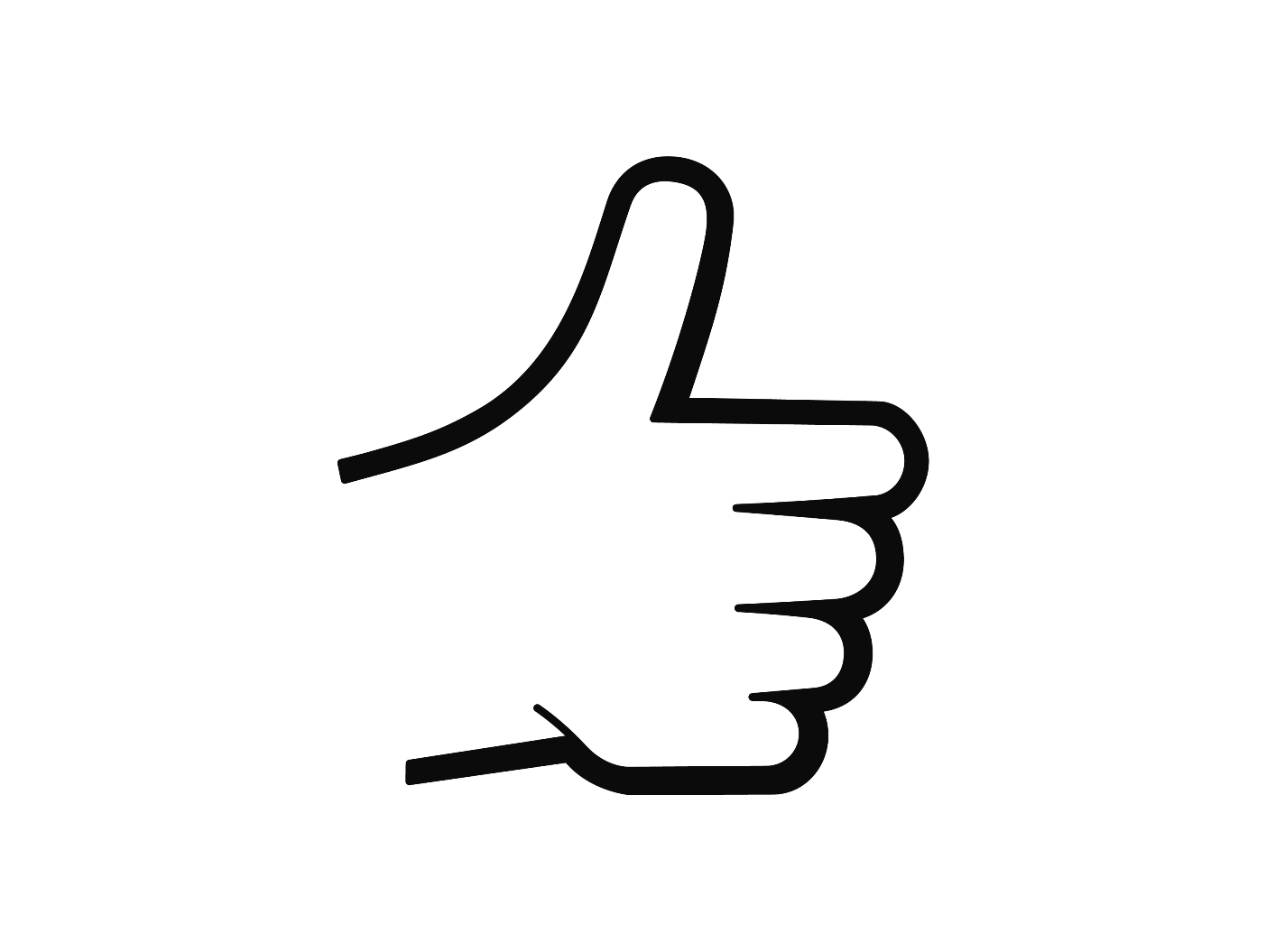 Thumbs Up Sign Clipart