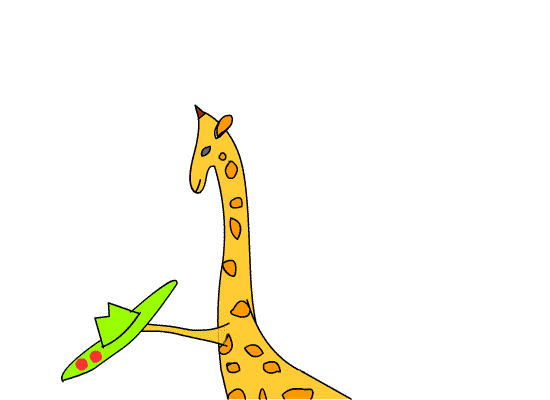 giraffe clipart gif - photo #15
