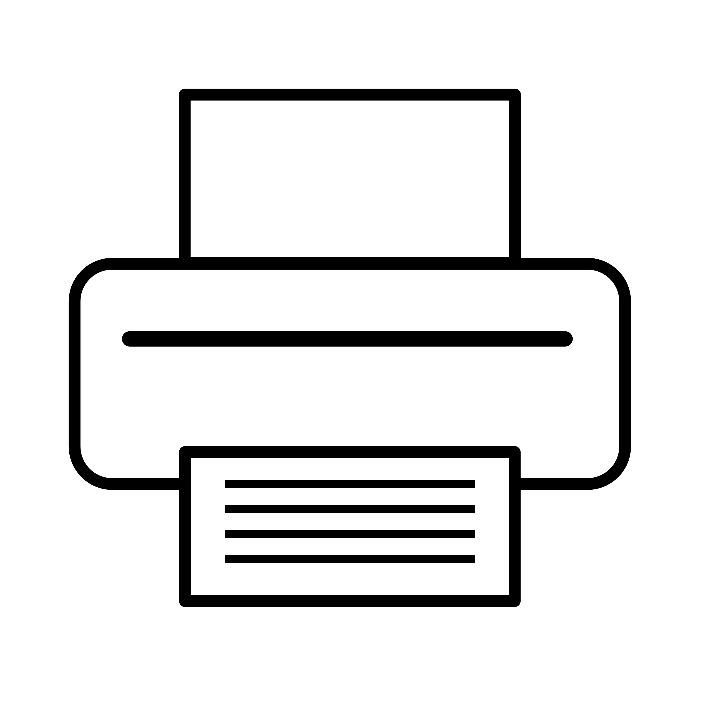 Clipart - Printer icon