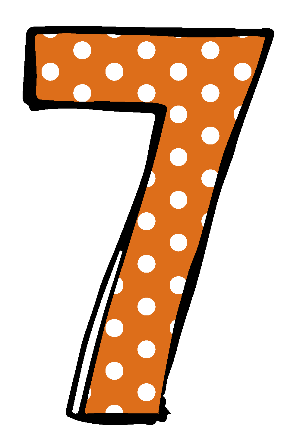 Number 7 Clipart - Tumundografico