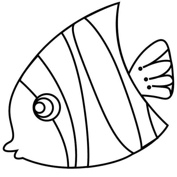 Tropical Fish Coloring Pages – Barriee