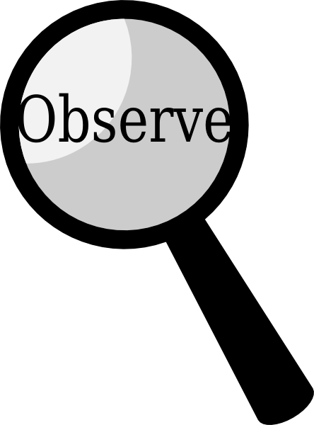 Classroom Observation Clipart
