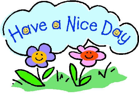 Have A Nice Day Clipart