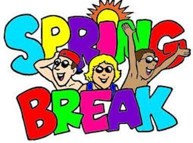 Spring break animated clip art