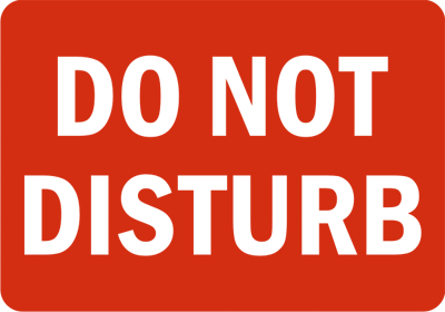 Printable Do Not Disturb Signs - ClipArt Best