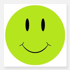 Green Happy Face Stickers | Green Happy Face Sticker Designs ...