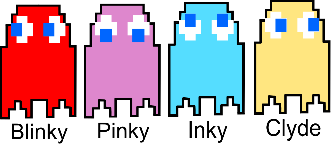 File:PacMan Ghosts.svg - Wikipedia
