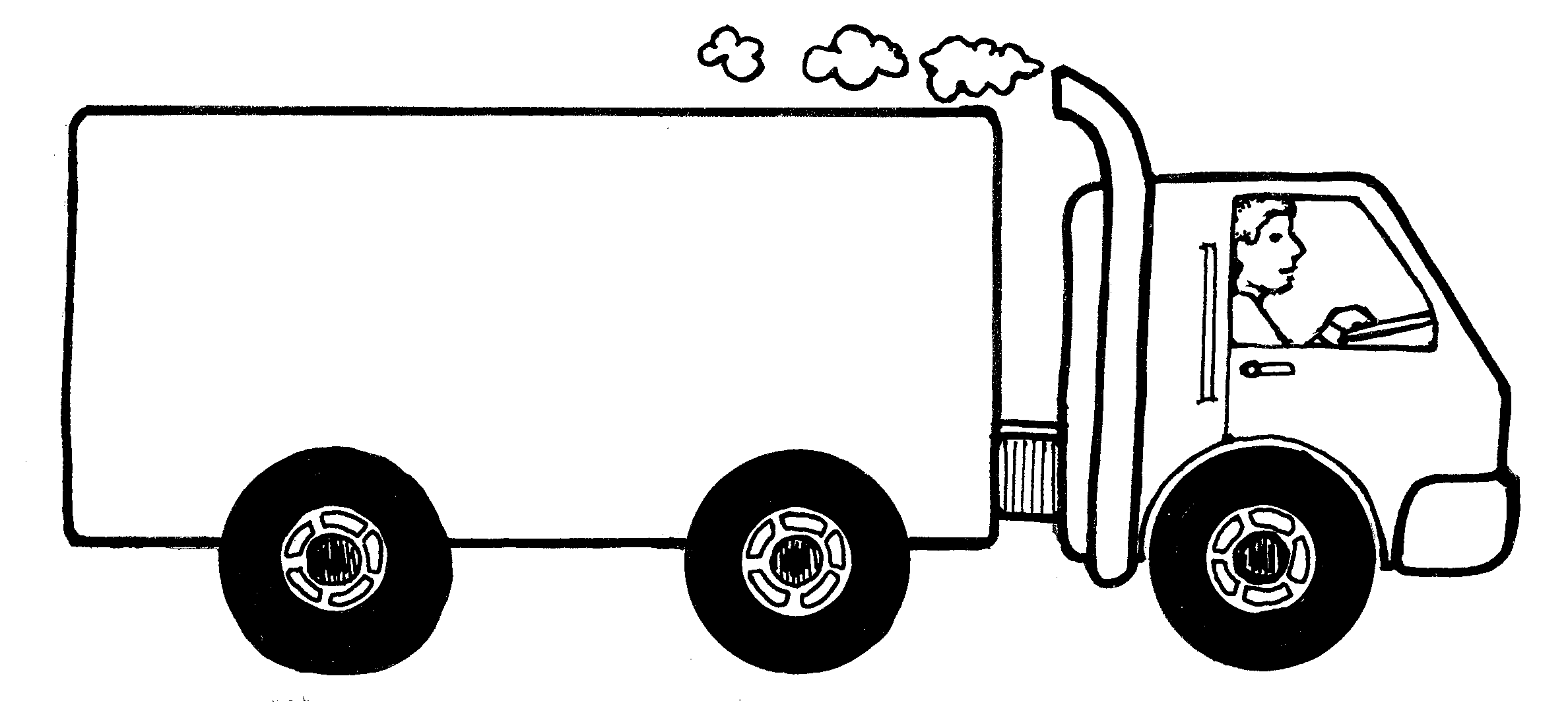 delivery driver clipart - photo #36