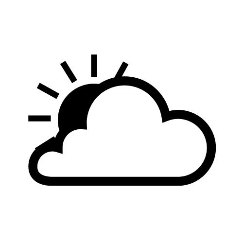 8633 free vector cloud icon | Public domain vectors