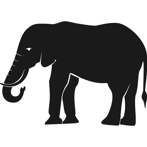554 views Elephant Vector Icon, 44918