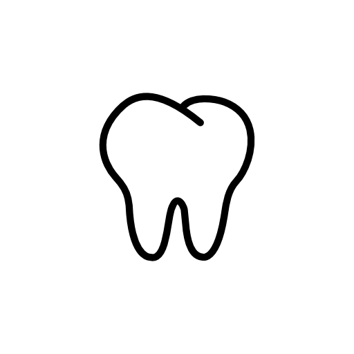 Tooth outline clipart