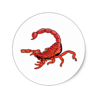 Scorpion Stickers | Zazzle