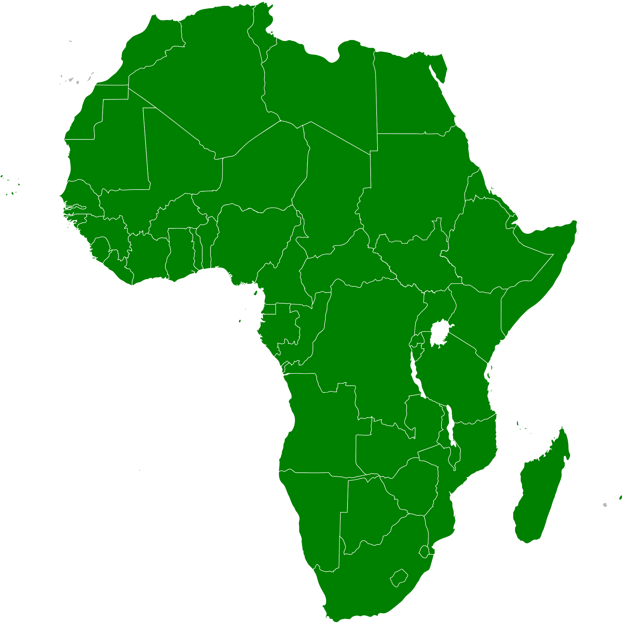 File:Map of the African Union with Suspended States.svg ...