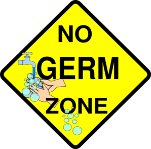 No Germ Zone clip art - vector clip art online, royalty free ...