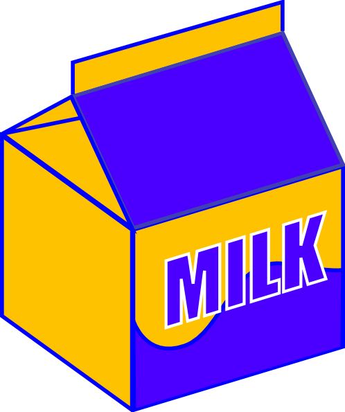 Milk clip art Free Vector