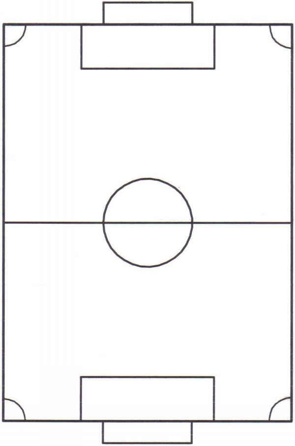 Diagram Of A Pitch 298x295px 600x908px Football Picture