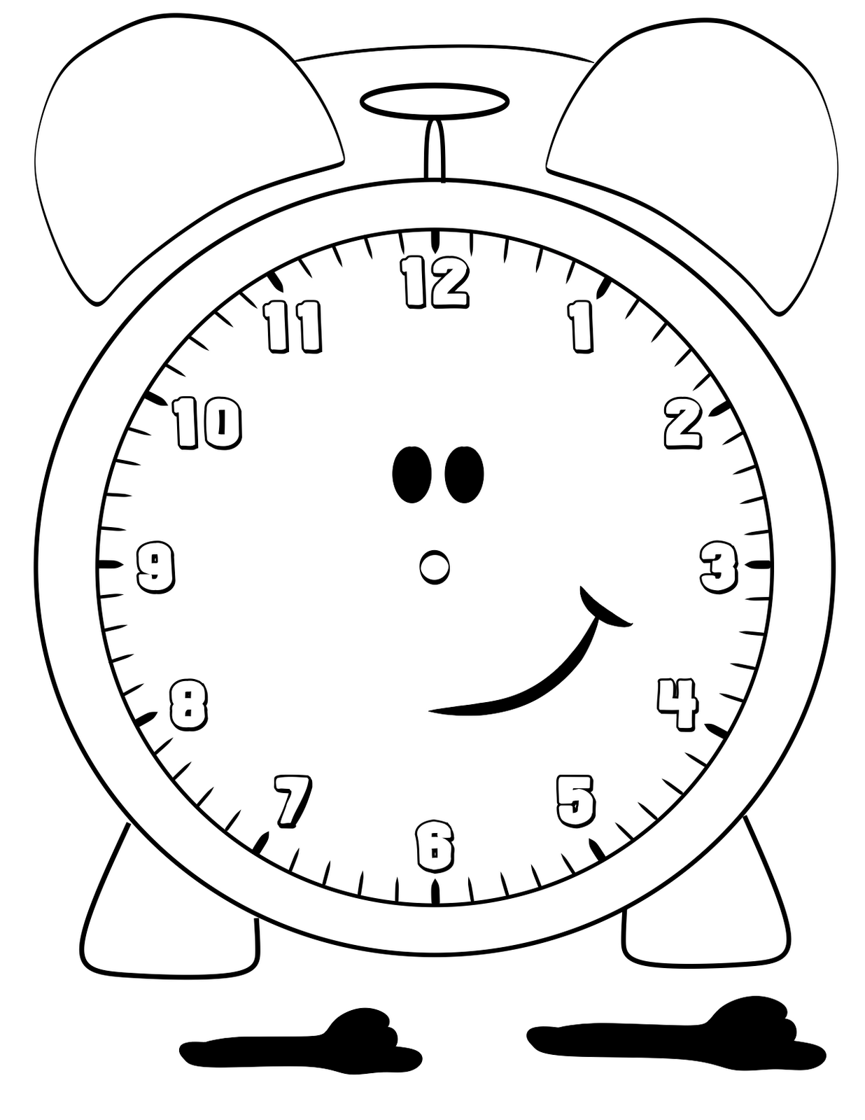 Printable Blank Clock - ClipArt Best