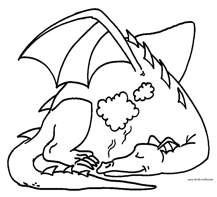Dragon Night Fury - Dragon Coloring Pages : Coloring Pages for ...