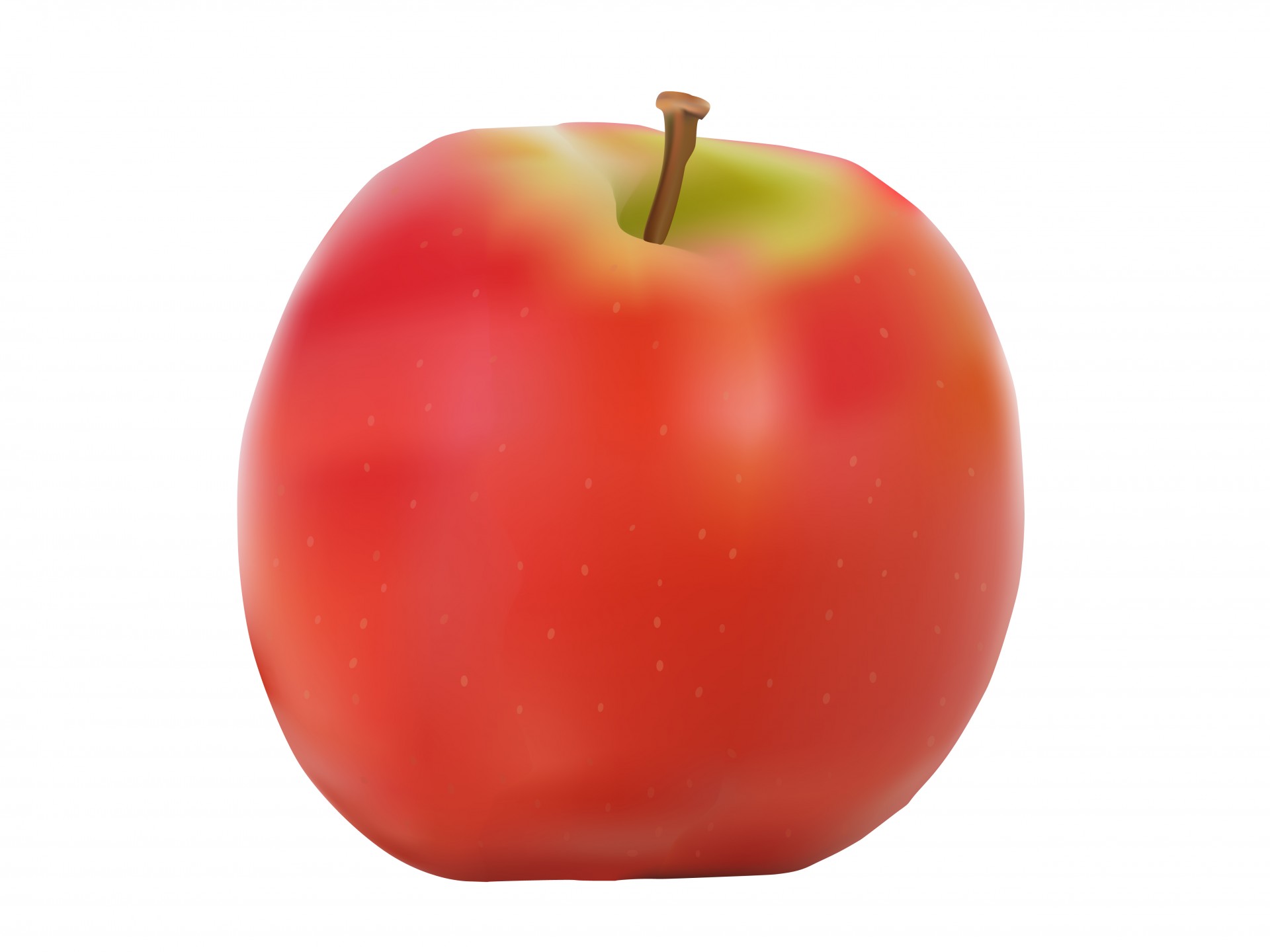 Red Apple White Background Free Stock Photo - Public Domain Pictures