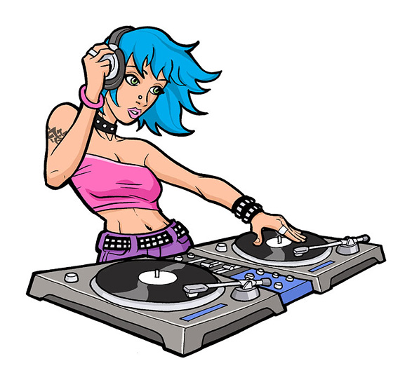 dj clipart free download - photo #33