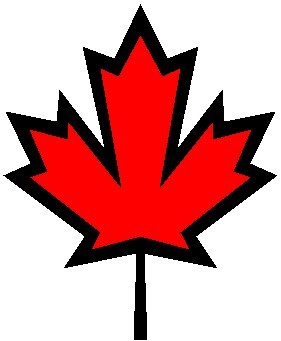 Canadian flag clipart