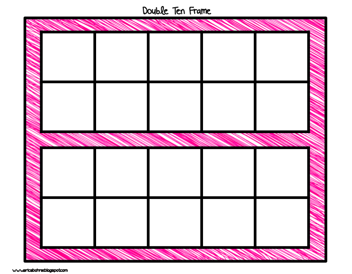 ten frame template freeten frame template free. 10 frame printable ...