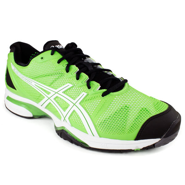 ASICS Men`s Gel Solution Speed Tennis Shoes Neon Green/