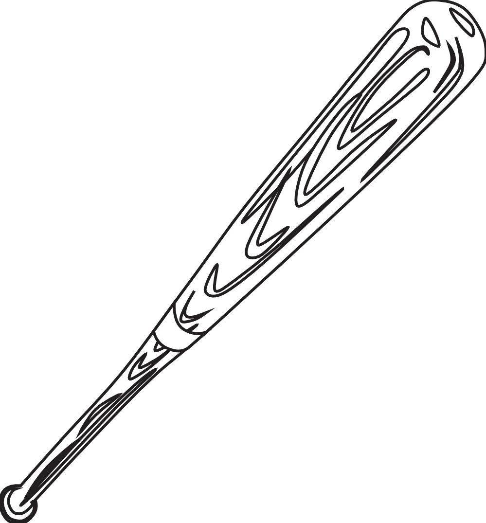 Best Photos of Baseball Bat And Ball Clip Art Black And White ...