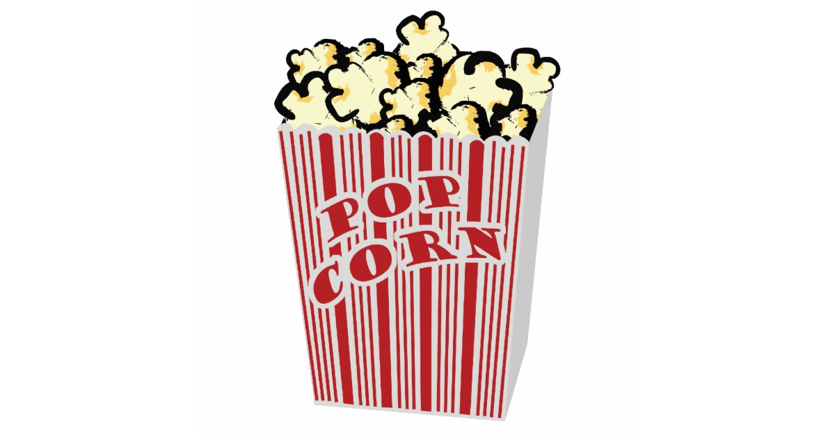 popcorn clip art vector free - photo #38