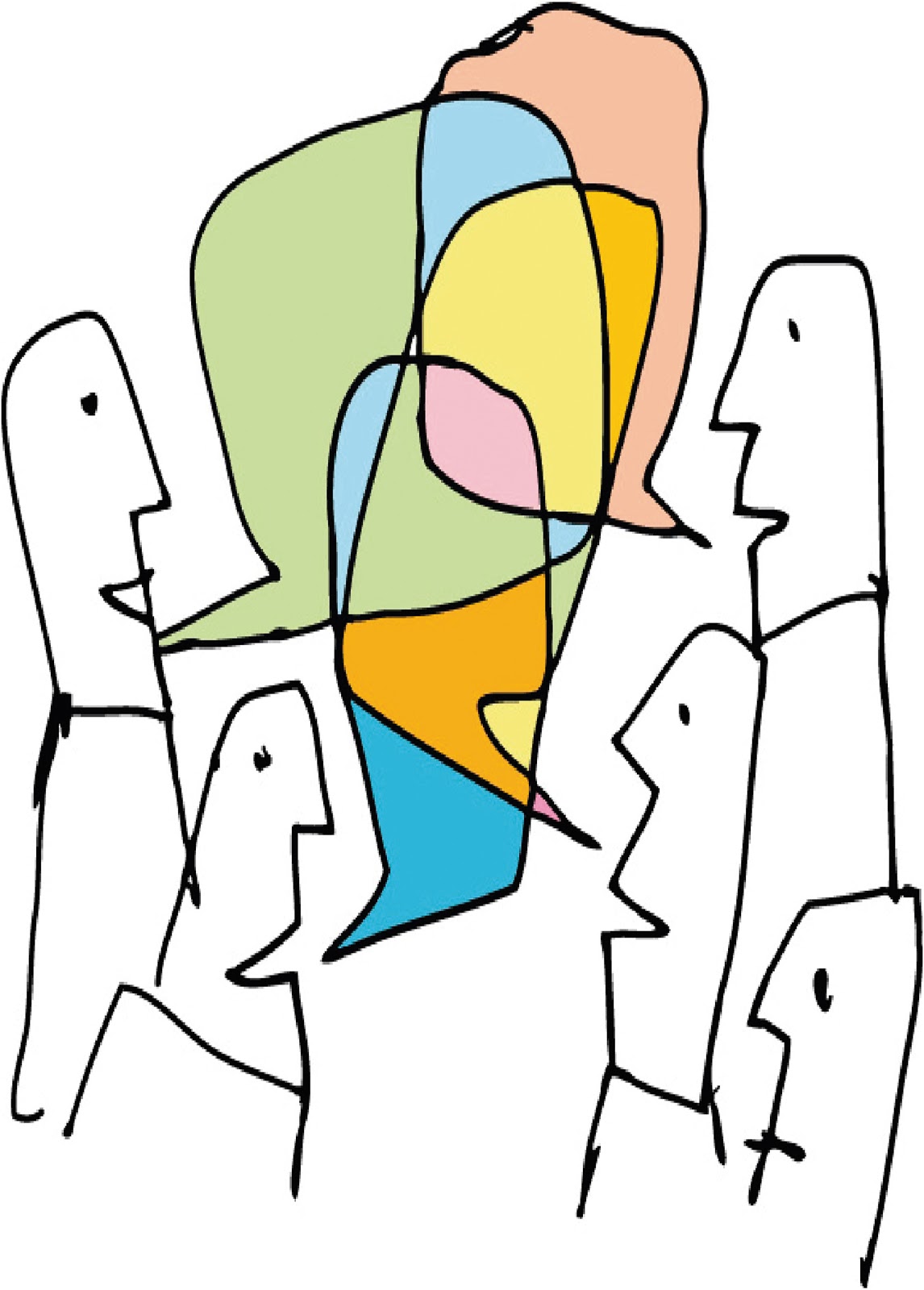 Clipart language people speaking