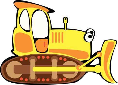 cartoon bulldozer wala