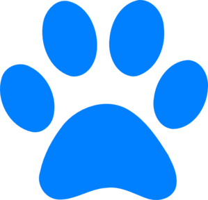 509 views Free clipart paw print