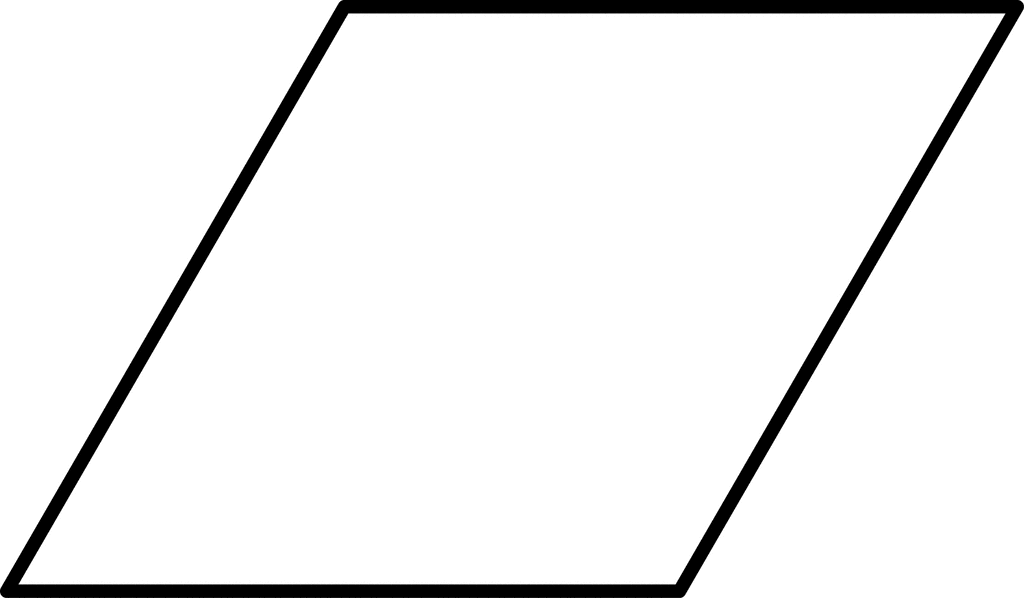 Parallelogram Clipart