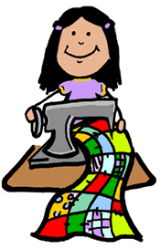 People Sewing Clipart