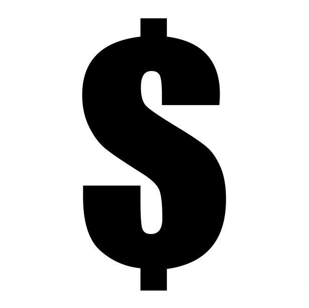 Clipart dollar sign free
