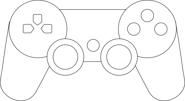 Ps3 Controller Outline - ClipArt Best