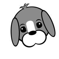 Best Photos of Dog Face Template - Dog Face Coloring Pages ...