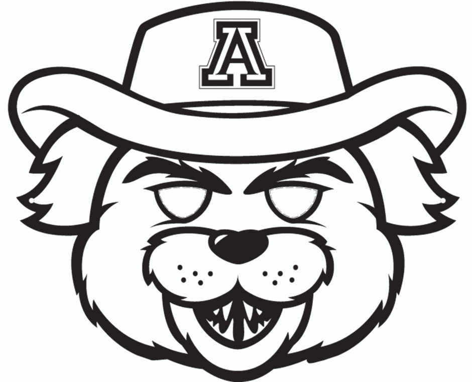 Wildcat Coloring Pages - AZ Coloring Pages