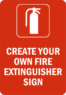 Free Fire Extinguisher Signs | Free Downloadable Sign PDFs