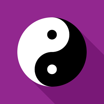 Yin Yang Symbol Clip Art, Vector Images & Illustrations