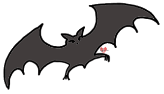 Cartoon Bats Clipart - Free to use Clip Art Resource