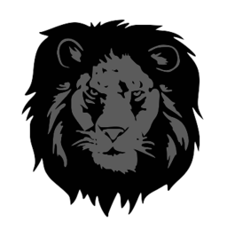 Lion Head Art SVG Picture